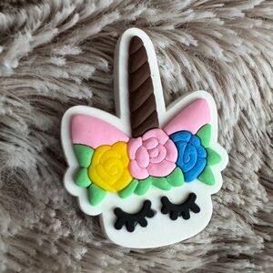 Adorable Unicorn Shoe Charm 5/$20